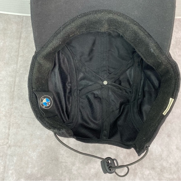 BMW M Series Hat Adult One Size Black Genuine Retro Motorsport Stripes Logo Cap - Picture 9 of 10